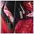 Gucci Printed Fabric Backpack with Leather Details Fuschia - view 6