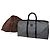 Céline Vintage Celine Paris Triomphe Monogram Reisetasche Grau Marine Schwarz