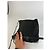 Vintage Gucci Baumwoll-Leder Tasche Schwarz - Ansicht 11
