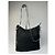 Vintage Gucci Baumwoll-Leder Tasche Schwarz - Ansicht 8