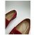 Mocassino in Camoscio Gucci Vintage con Bit Rosso 36,5 - vista 3