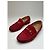 Mocassino in Camoscio Gucci Vintage con Bit Rosso 36,5 - vista 6