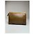 Céline Clutch in pelle monogramma Triomphe vintage di Celine beige oro marrone D'oro - vista 8