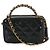 Vanity Borsa mini a tracolla in vernice nera trapuntata di Chanel Nero - vista 2