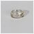 David Yurman Yellow Gold & Sterling Silver Diamond Crossover Ring - view 6