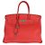 Hermès Rouge Casaque Togo Birkin 35 PHW Rosso