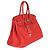 Hermès Rouge Casaque Togo Birkin 35 PHW Rosso - vista 4