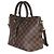 Louis Vuitton Damier Ebene Tela Siena PM Marrone - vista 3