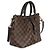 Louis Vuitton Damier Ebene Tela Siena PM Marrone - vista 4