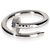 Anello Juste Un Clou in Oro Bianco Cartier
