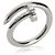 Anello Juste Un Clou in Oro Bianco Cartier - vista 2