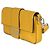 Borsa Baguette Selleria in Cuoio Romano Giallo di Fendi - vista 3