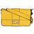 Borsa Baguette Selleria in Cuoio Romano Giallo di Fendi - vista 8