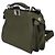 Borsa Mini Peekaboo ISeeU in pelle di vitello oliva Fendi Verde - vista 3