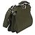 Borsa Mini Peekaboo ISeeU in pelle di vitello oliva Fendi Verde - vista 4