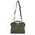Borsa Mini Peekaboo ISeeU in pelle di vitello oliva Fendi Verde - vista 5