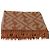 Fendi Beige Orange Alpaca Wool FF Throw - view 3