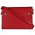 Borsa a tracolla Manhattan Medium in pelle di vitello rossa Saint Laurent - vista 2