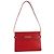 Borsa a tracolla Manhattan Medium in pelle di vitello rossa Saint Laurent - vista 5