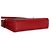 Borsa a tracolla Manhattan Medium in pelle di vitello rossa Saint Laurent - vista 7