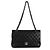 Timeless Chanel Black Quilted Lambskin Medium Classic Double Flap Bag - view 5