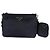 Borsa a Spalla Prada in Re-Nylon Blu e Rifiniture in Pelle Saffiano - vista 7