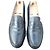 Mocassino JM Weston blu navy 9/5E 44 grande senza forme per scarpe