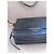 Borsa in pelle nera grigia Burberry Nero - vista 4