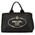 Borsa Prada Triangle Logo Plate Canapa M Nero