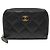 Timeless Monedero clásico matelassé Coco Mark de Chanel Negro