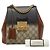 Gucci GG Supreme Padlock Rucksack Mehrfarben Beige - Ansicht 12