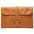 Borsa Clutch Jige PM di Hermès Marrone