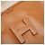 Borsa Clutch Jige PM di Hermès Marrone - vista 6