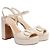 Sandali a piattaforma Vlogo di Valentino Garavani Beige