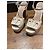 Sandali a piattaforma Vlogo di Valentino Garavani Beige - vista 11