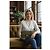 Timeless Chanel Medium Double Flap Tasche aus grünem gestreiftem Lackleder, zeitloser Klassiker mit silberner Hardware Khaki Anthrazitgrau Dunkelgrün - Ansicht 3