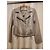 Autre Marque Freda Silver Metallic Biker Jacket Silvery - view 2