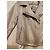 Autre Marque Freda Silver Metallic Biker Jacket Silvery - view 4