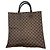 Sac Plat Damier GM de Louis Vuitton Marron - vue 2