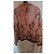 Autre Marque Blazer para mujer Rinascimento con estampado de paisley y encaje Castaño Multicolor - vista 7
