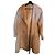 Autre Marque Abrigo de Lana Clásico en Beige