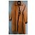 Autre Marque Trench coat clásico con forro a cuadros Castaño Multicolor - vista 2