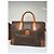 Céline Vintage Celine Paris Triomphe Monogramm Leder Reisetasche Braun - Ansicht 13