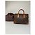 Céline Vintage Celine Paris Triomphe Monogramm Leder Reisetasche Braun - Ansicht 14