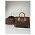 Céline Vintage Celine Paris Triomphe Monogramm Leder Reisetasche Braun - Ansicht 3