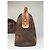 Céline Vintage Celine Paris Triomphe Monogramm Leder Reisetasche Braun - Ansicht 8