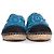 Chanel, espadrillas in tela blu - vista 5