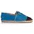 Chanel, espadrillas in tela blu - vista 6
