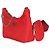 Borsa Prada Red Re-Nylon Re-Edition 2005 Rosso - vista 3