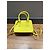 Mini borsa in pelle Saffiano Prada Giallo - vista 11